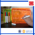 Promoting with plastic bag wet erase vivid colors polybag pens